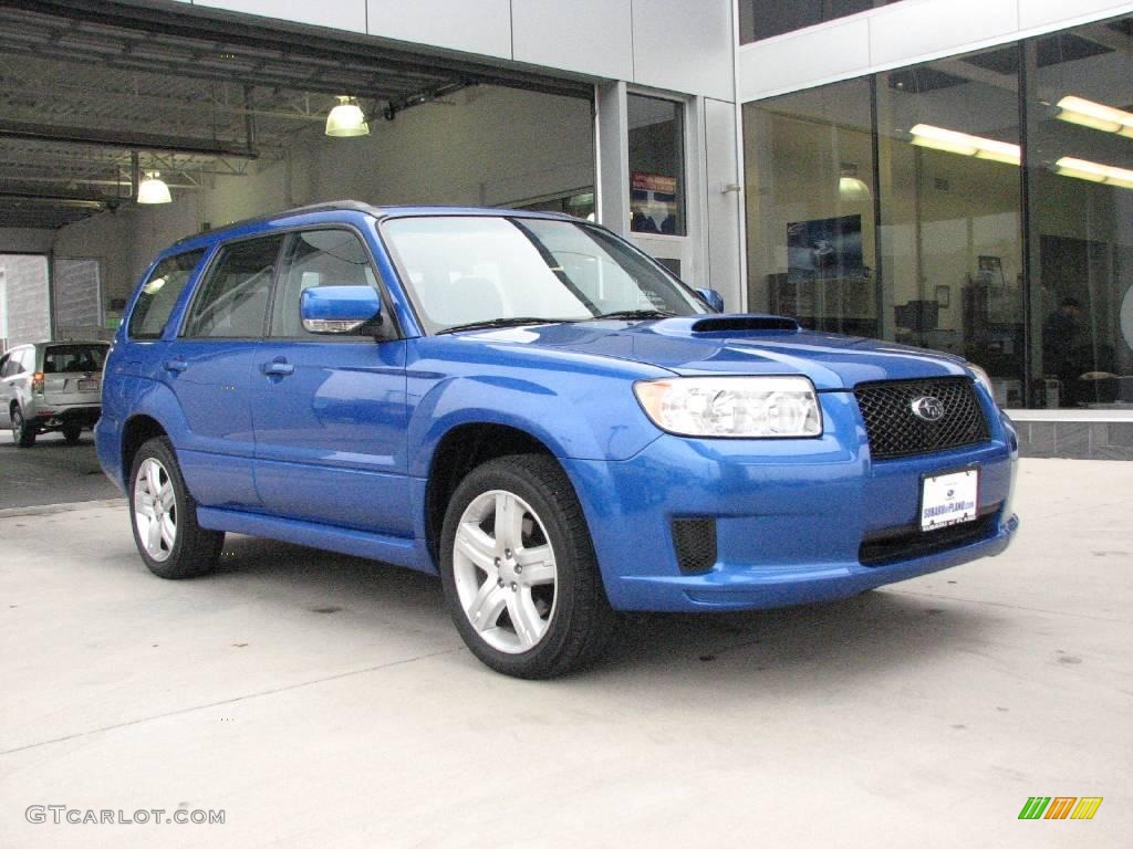 WR Blue Pearl 2007 Subaru Forester 2.5 XT Sports Exterior Photo #3439966