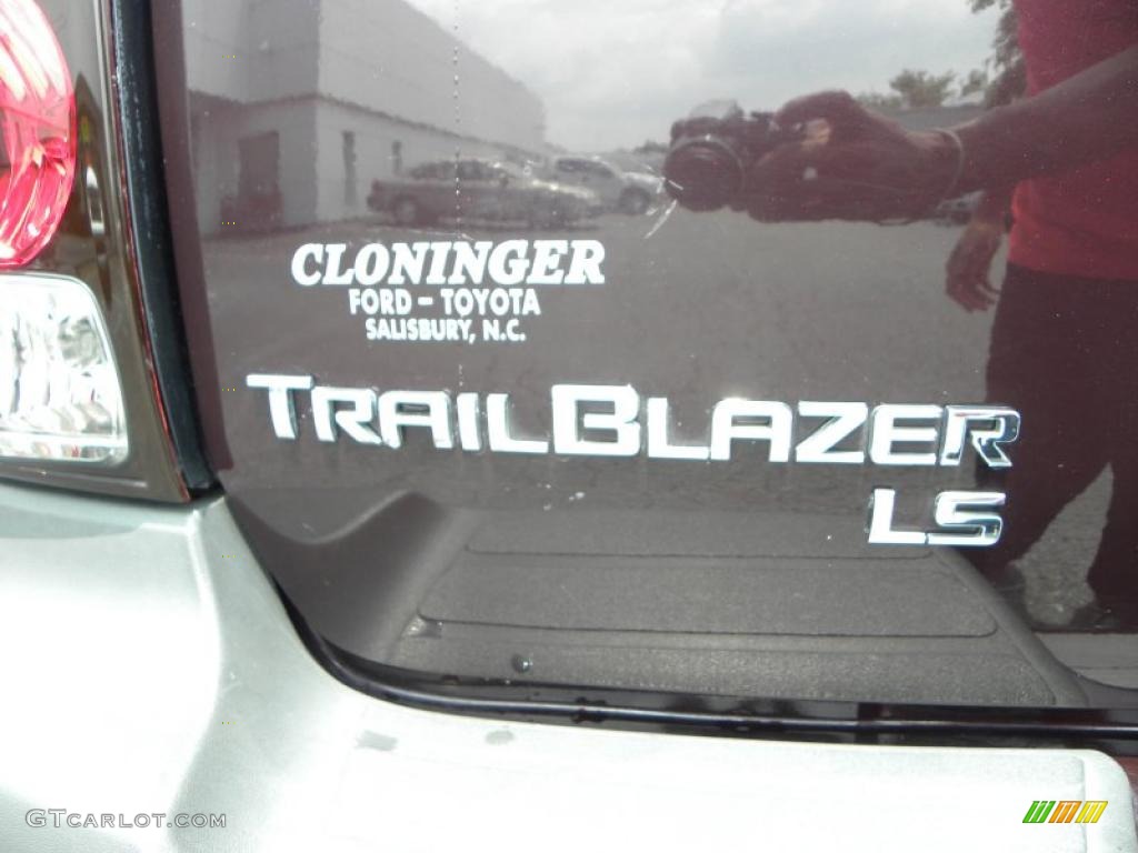 2008 TrailBlazer LS 4x4 - Dark Cherry Metallic / Light Gray photo #14