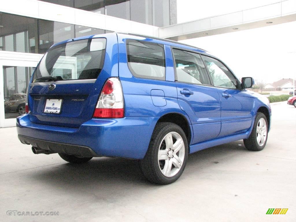 WR Blue Pearl 2007 Subaru Forester 2.5 XT Sports Exterior Photo #3439996