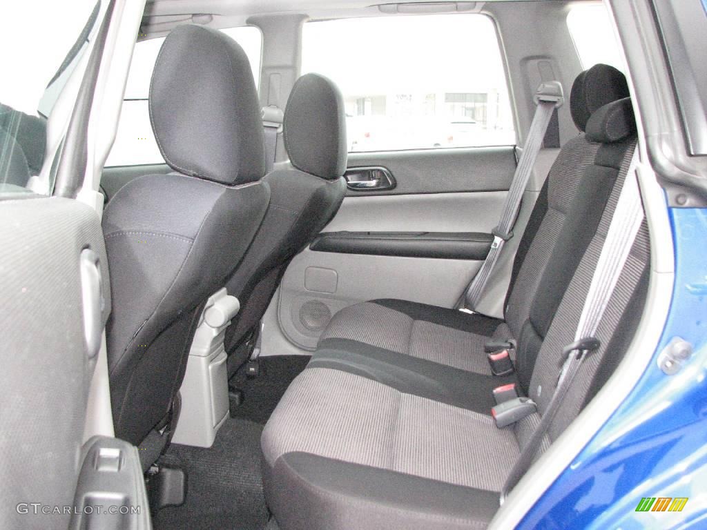 Anthracite Black Interior 2007 Subaru Forester 2.5 XT Sports Photo #3440021