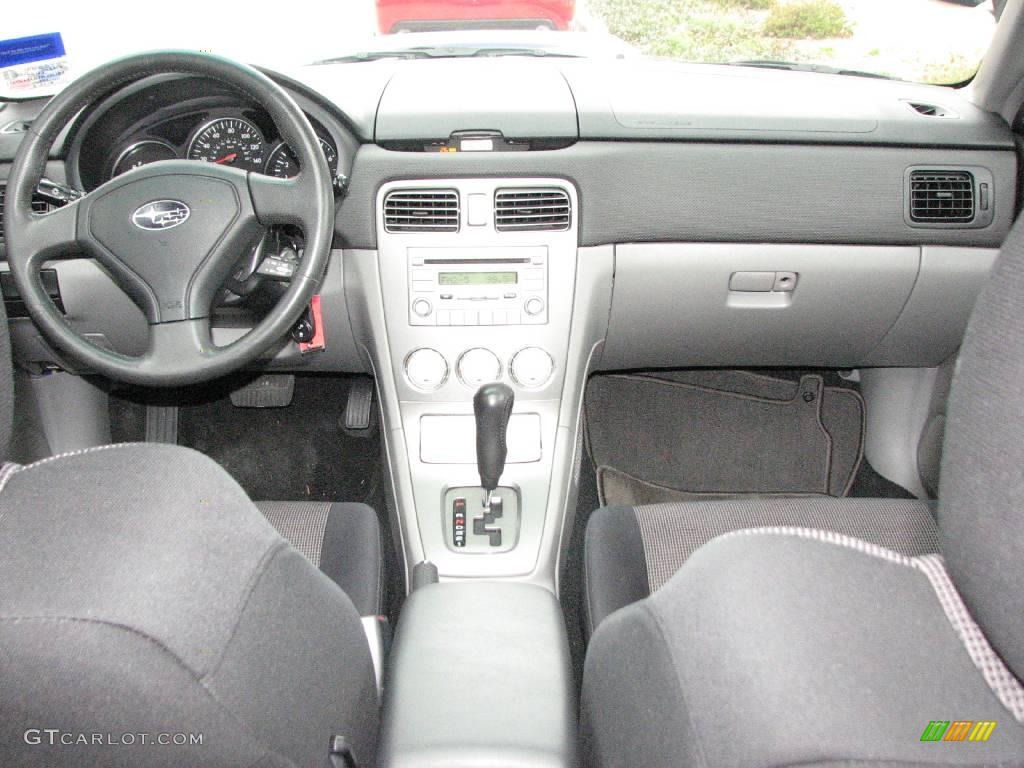 2007 Subaru Forester 2.5 XT Sports Anthracite Black Dashboard Photo #3440026