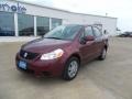 Cherry Red Metallic - SX4 Sedan LE Photo No. 4