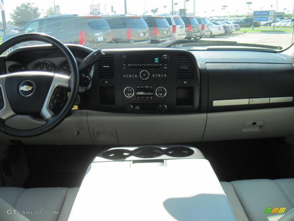 2008 Silverado 1500 LT Crew Cab - Summit White / Light Cashmere/Ebony Accents photo #10