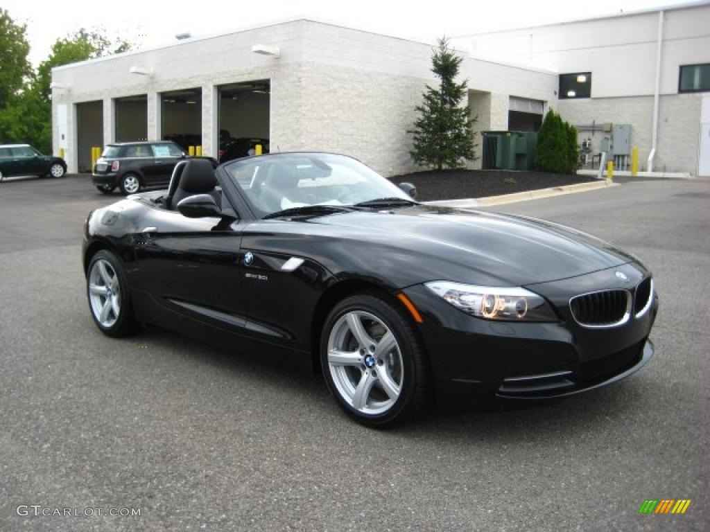 2011 Z4 sDrive30i Roadster - Black Sapphire Metallic / Black photo #8