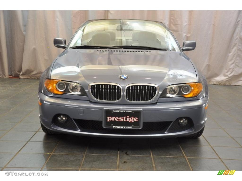 2004 3 Series 325i Convertible - Silver Grey Metallic / Grey photo #6
