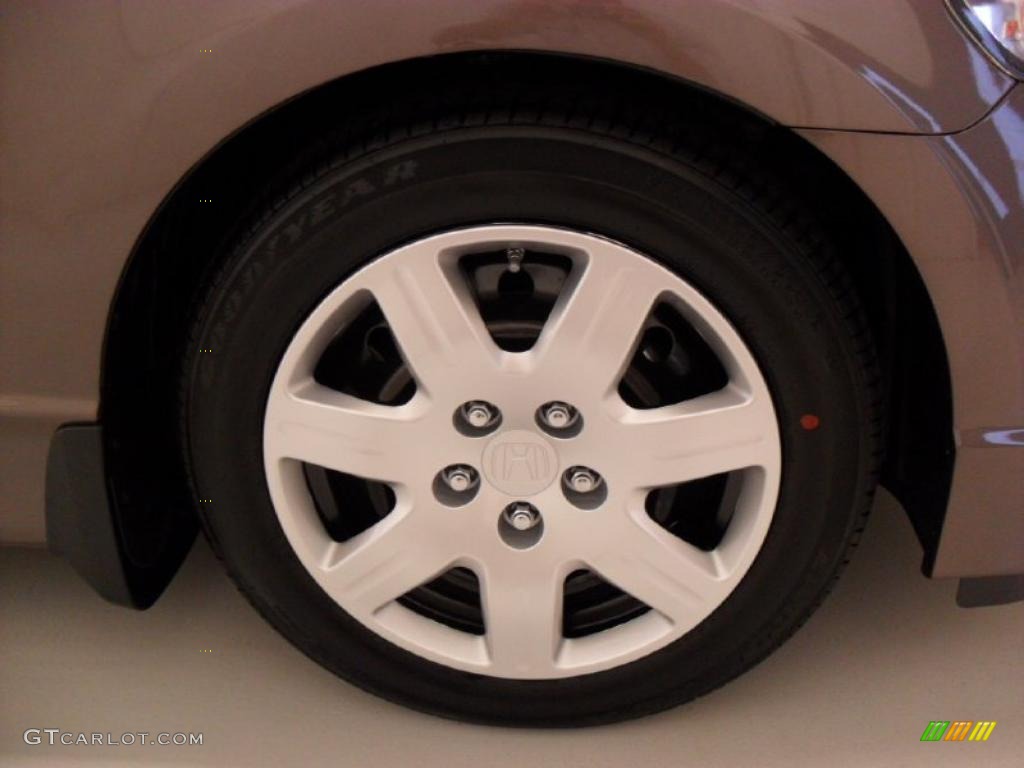 2010 Civic LX Sedan - Urban Titanium Metallic / Beige photo #28