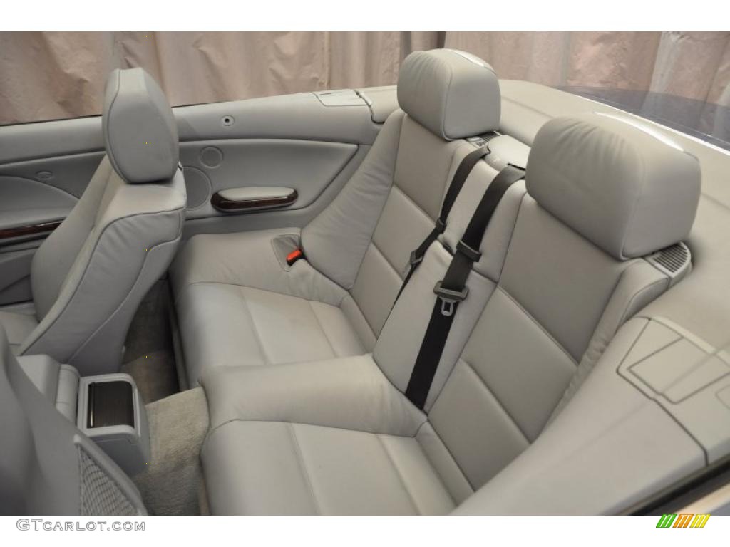 2004 3 Series 325i Convertible - Silver Grey Metallic / Grey photo #9