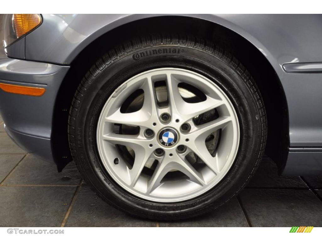 2004 3 Series 325i Convertible - Silver Grey Metallic / Grey photo #10