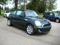 2010 British Racing Green Metallic Mini Cooper S Hardtop  photo #7