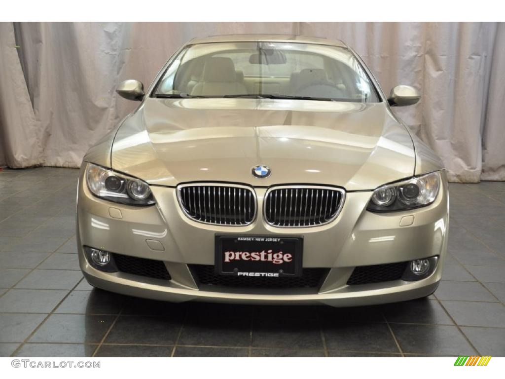 2007 3 Series 328i Coupe - Platinum Bronze Metallic / Cream Beige photo #7
