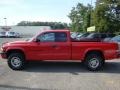 2000 Flame Red Dodge Dakota Sport Extended Cab 4x4  photo #4