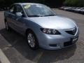 2007 Ice Blue Metallic Mazda MAZDA3 i Sport Sedan  photo #3