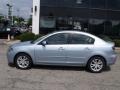 2007 Ice Blue Metallic Mazda MAZDA3 i Sport Sedan  photo #8