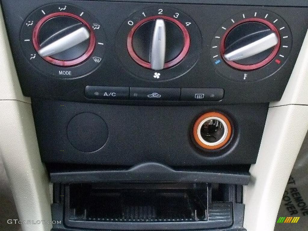 2007 MAZDA3 i Sport Sedan - Ice Blue Metallic / Beige photo #24
