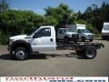 Oxford White 2011 Ford F550 Super Duty XL Regular Cab 4x4 Chassis