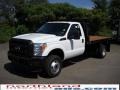 Oxford White - F350 Super Duty XL Regular Cab 4x4 Chassis Photo No. 2