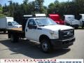 Oxford White - F350 Super Duty XL Regular Cab 4x4 Chassis Photo No. 4
