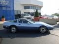 1985 Light Blue Metallic Chevrolet Corvette Coupe  photo #2