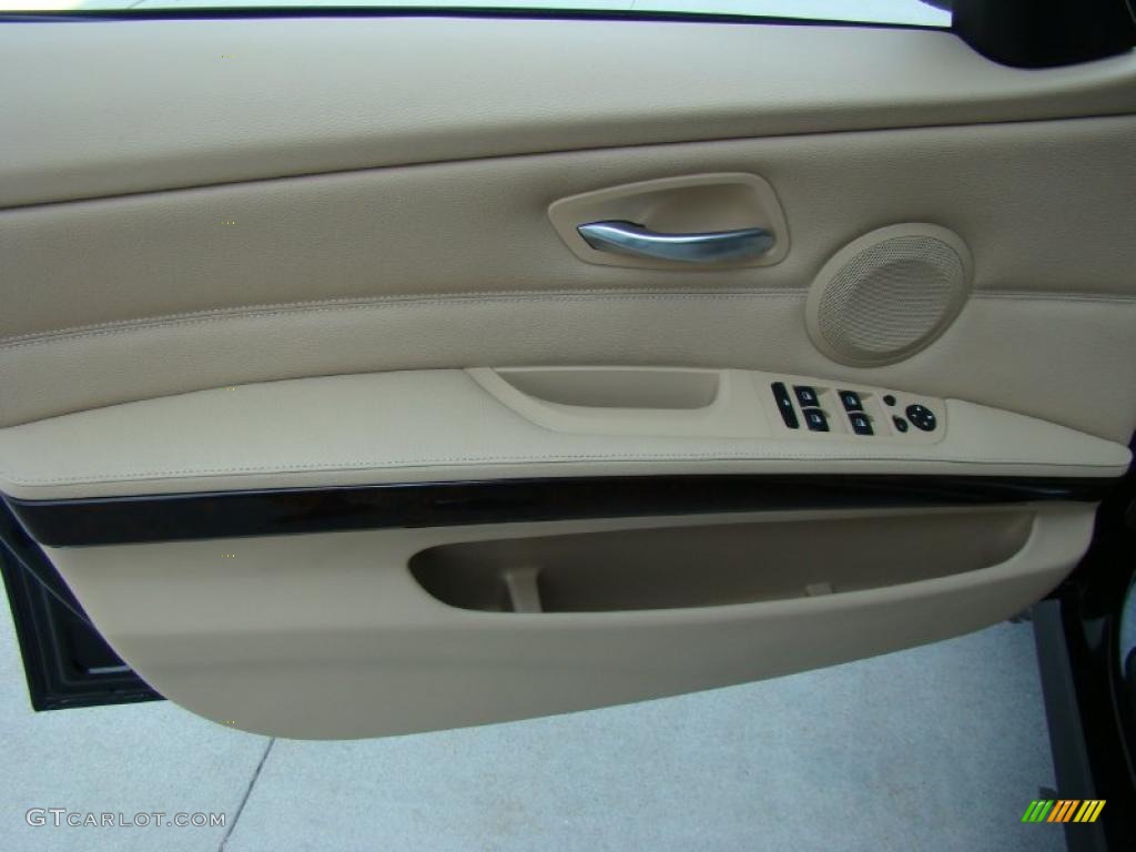 2010 3 Series 328i xDrive Sedan - Jet Black / Beige photo #7
