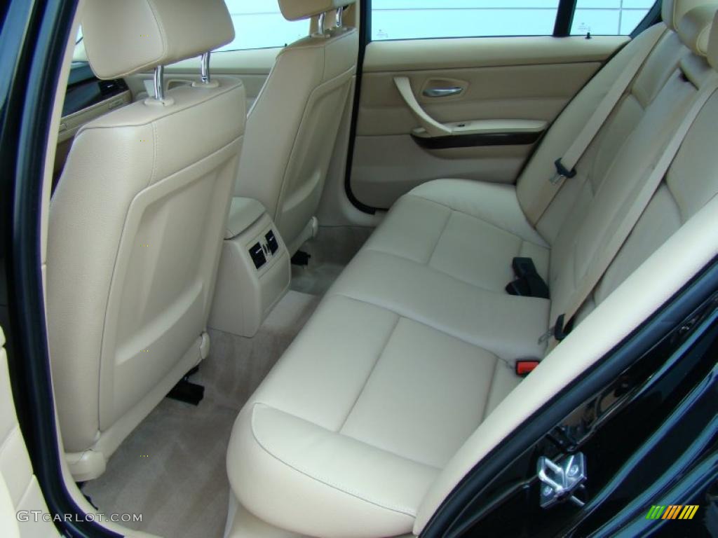 2010 3 Series 328i xDrive Sedan - Jet Black / Beige photo #12