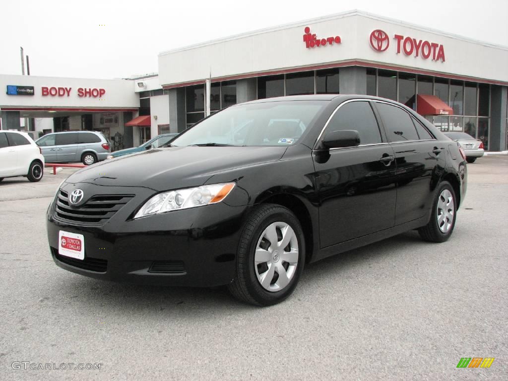2007 Camry LE - Black / Ash photo #2