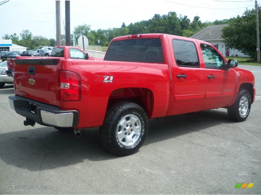 2010 Silverado 1500 LT Crew Cab 4x4 - Victory Red / Ebony photo #5