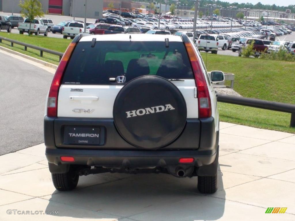 2003 CR-V EX 4WD - Taffeta White / Black photo #7