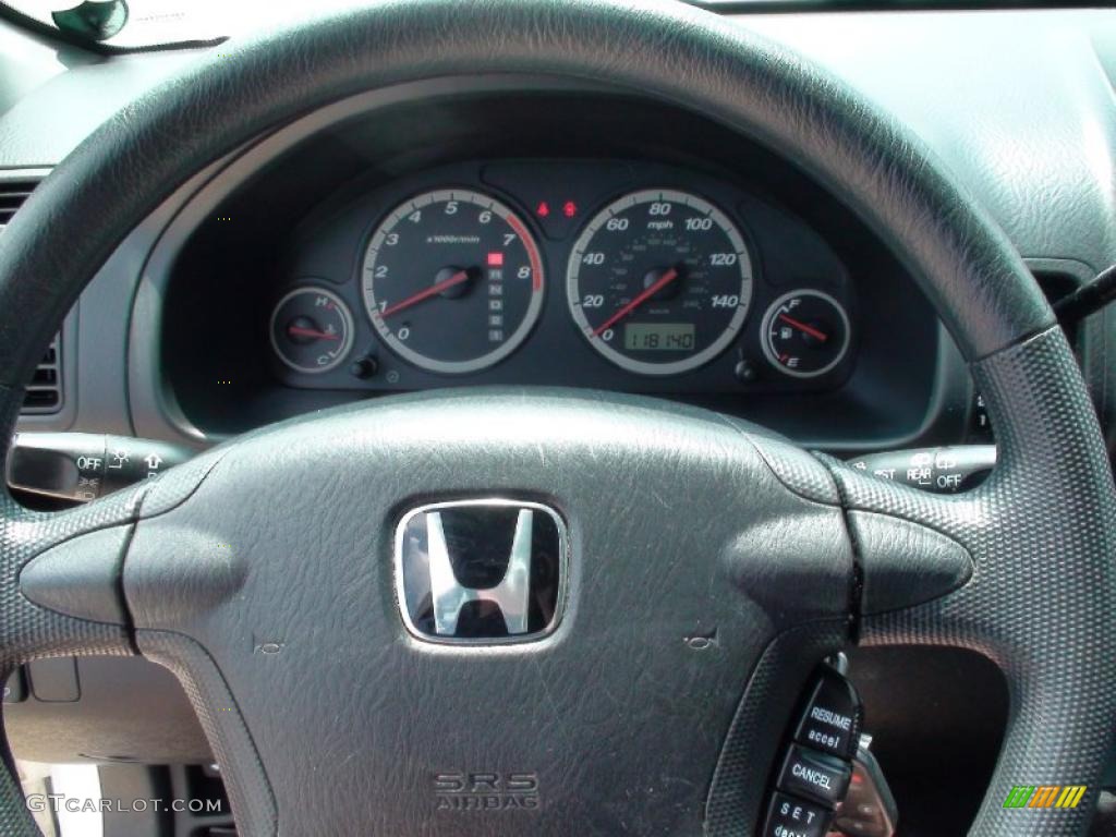 2003 CR-V EX 4WD - Taffeta White / Black photo #21