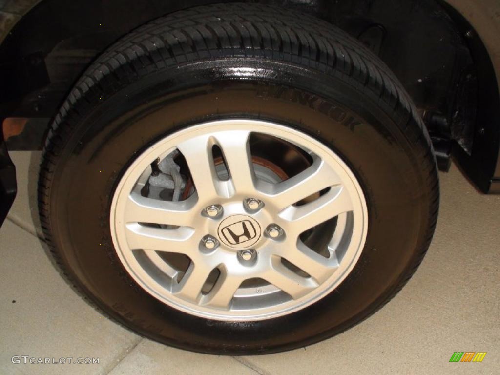 2003 CR-V EX 4WD - Taffeta White / Black photo #40