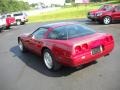 1992 Dark Red Metallic Chevrolet Corvette Coupe  photo #7