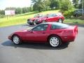 1992 Dark Red Metallic Chevrolet Corvette Coupe  photo #8