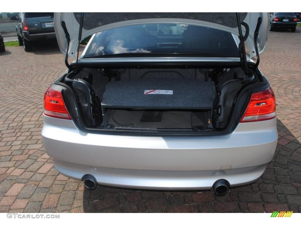 2007 3 Series 335i Convertible - Titanium Silver Metallic / Grey photo #16