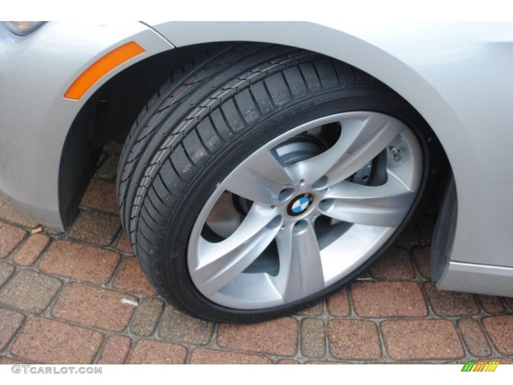 2007 3 Series 335i Convertible - Titanium Silver Metallic / Grey photo #18