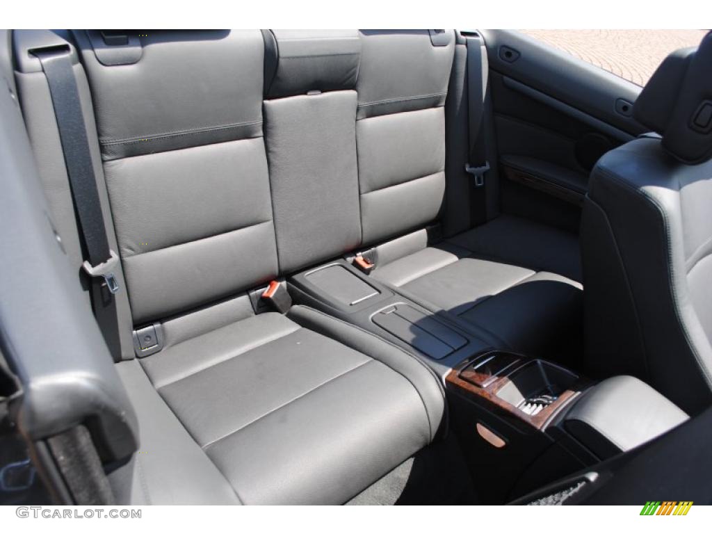 2009 3 Series 328i Convertible - Space Grey Metallic / Black photo #10