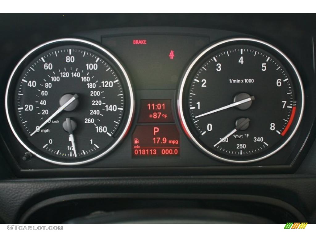 2007 3 Series 335i Convertible - Jet Black / Coral Red/Black photo #33