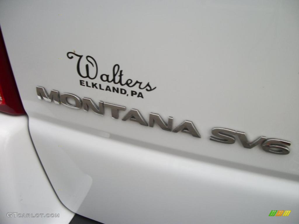 2006 Montana SV6 - Summit White / Gray photo #10