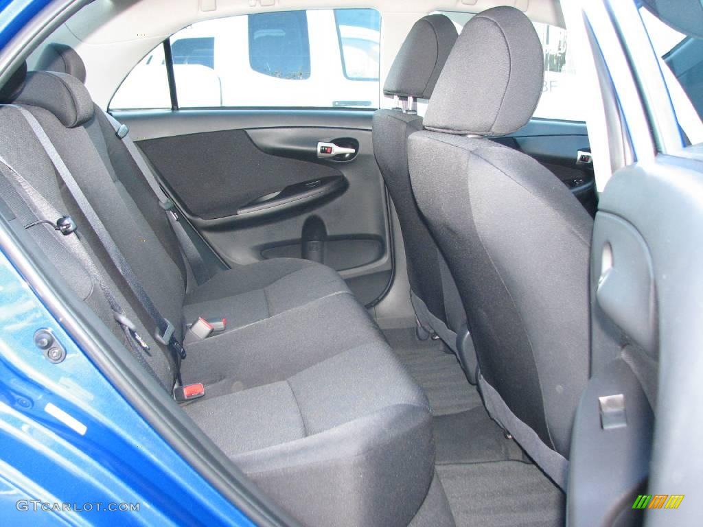 2009 Corolla S - Blue Streak Metallic / Dark Charcoal photo #10