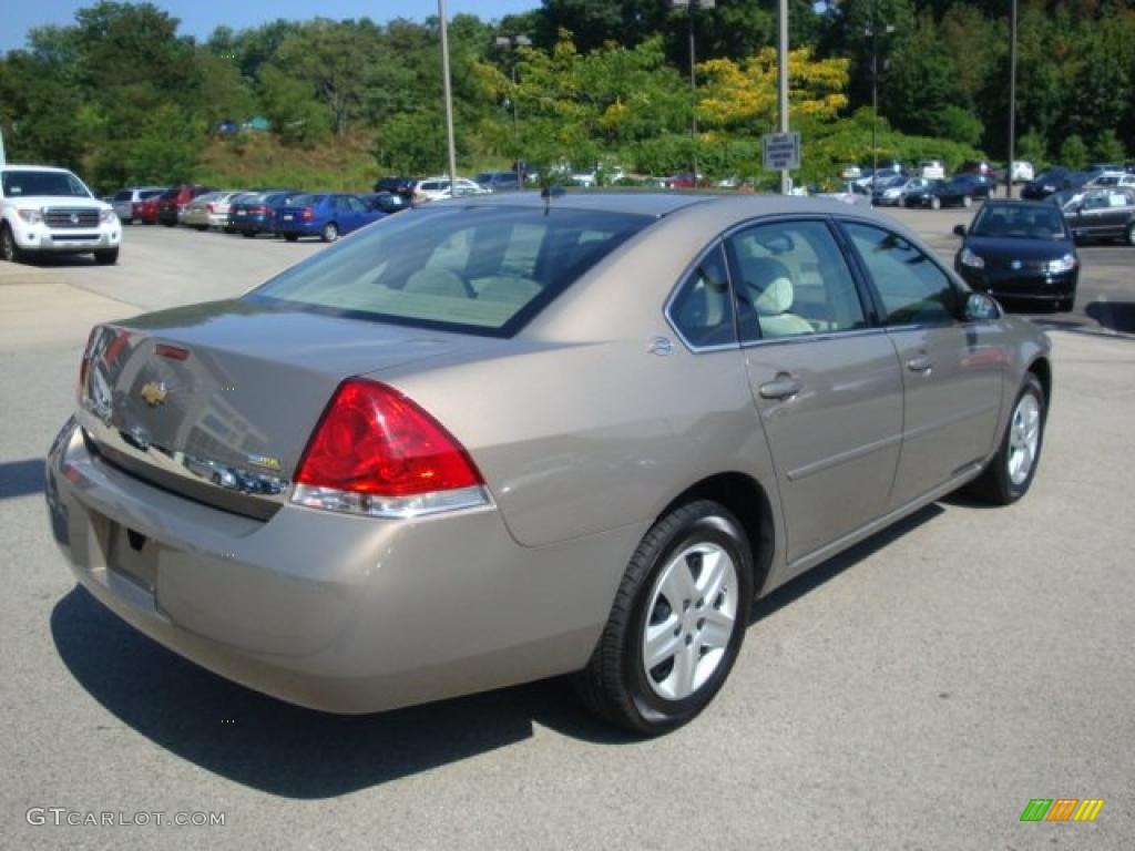 2007 Impala LS - Amber Bronze Metallic / Neutral Beige photo #2
