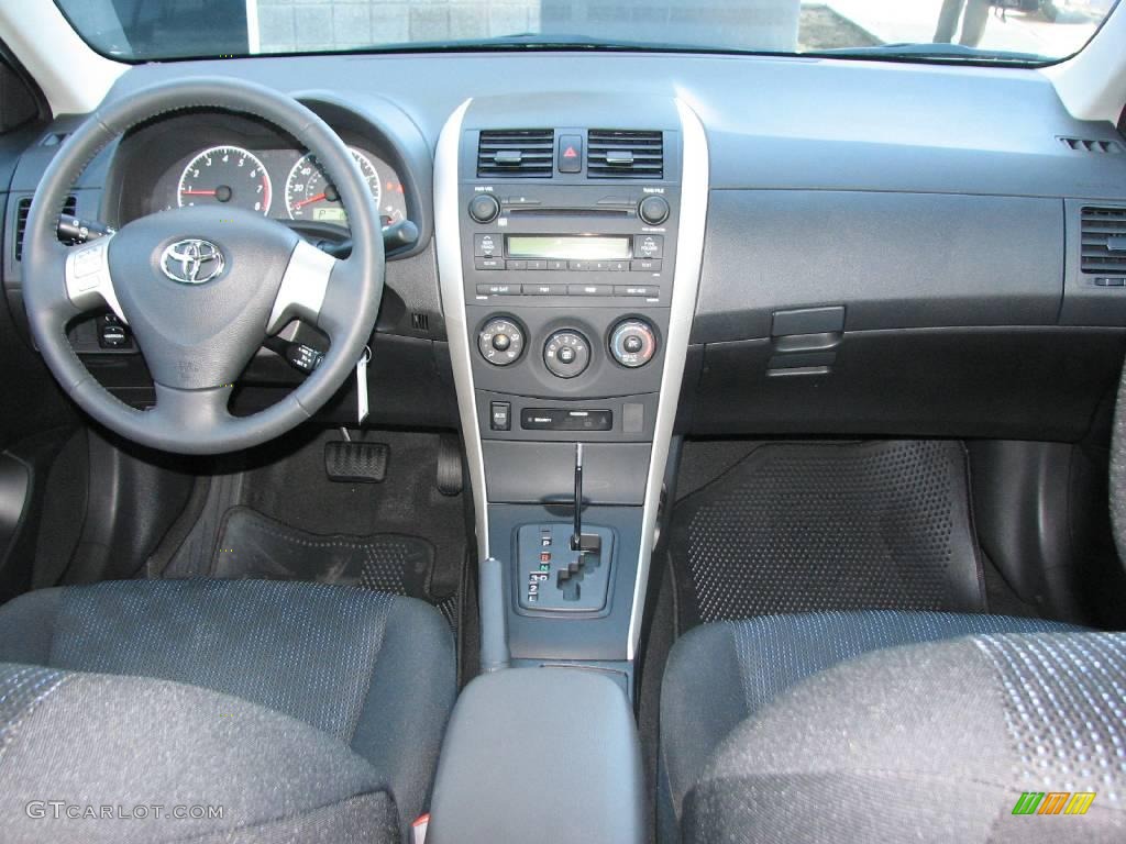 2009 Corolla S - Blue Streak Metallic / Dark Charcoal photo #11