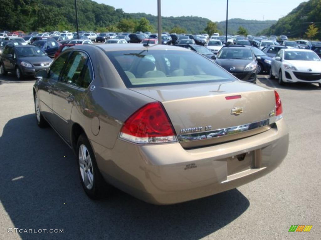 2007 Impala LS - Amber Bronze Metallic / Neutral Beige photo #4