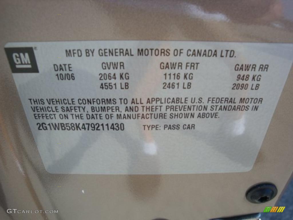 2007 Impala LS - Amber Bronze Metallic / Neutral Beige photo #14