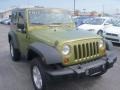 2007 Rescue Green Metallic Jeep Wrangler Rubicon 4x4  photo #12