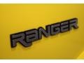 2001 Chrome Yellow Ford Ranger Edge SuperCab 4x4  photo #27