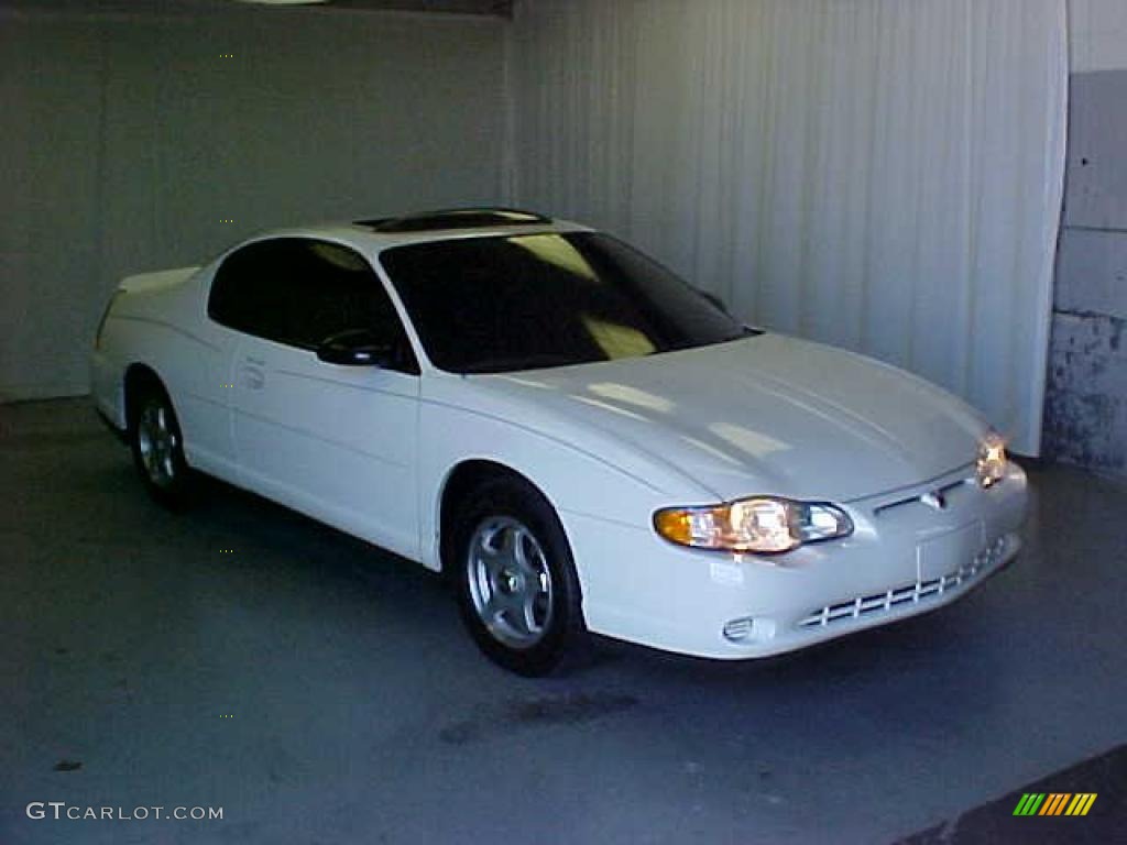 White Chevrolet Monte Carlo