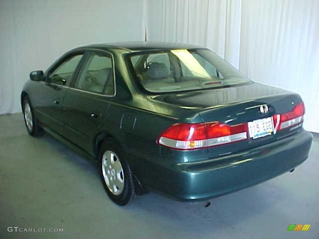 2002 Accord EX V6 Sedan - Noble Green Pearl / Ivory photo #19