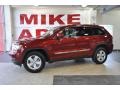 2011 Inferno Red Crystal Pearl Jeep Grand Cherokee Laredo X Package  photo #1