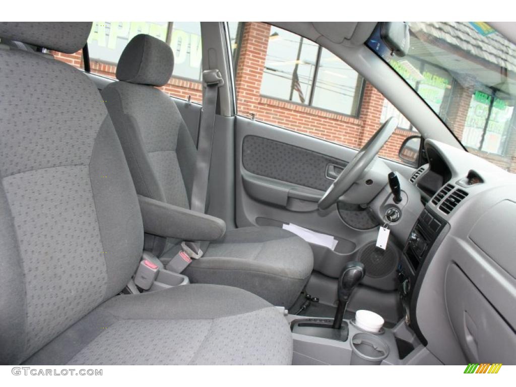 2005 Rio Sedan - Diamond Silver / Gray photo #16