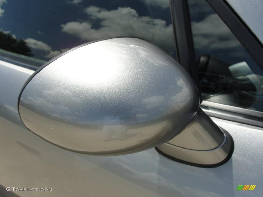 2009 MX-5 Miata Grand Touring Roadster - Liquid Silver Metallic / Black photo #17