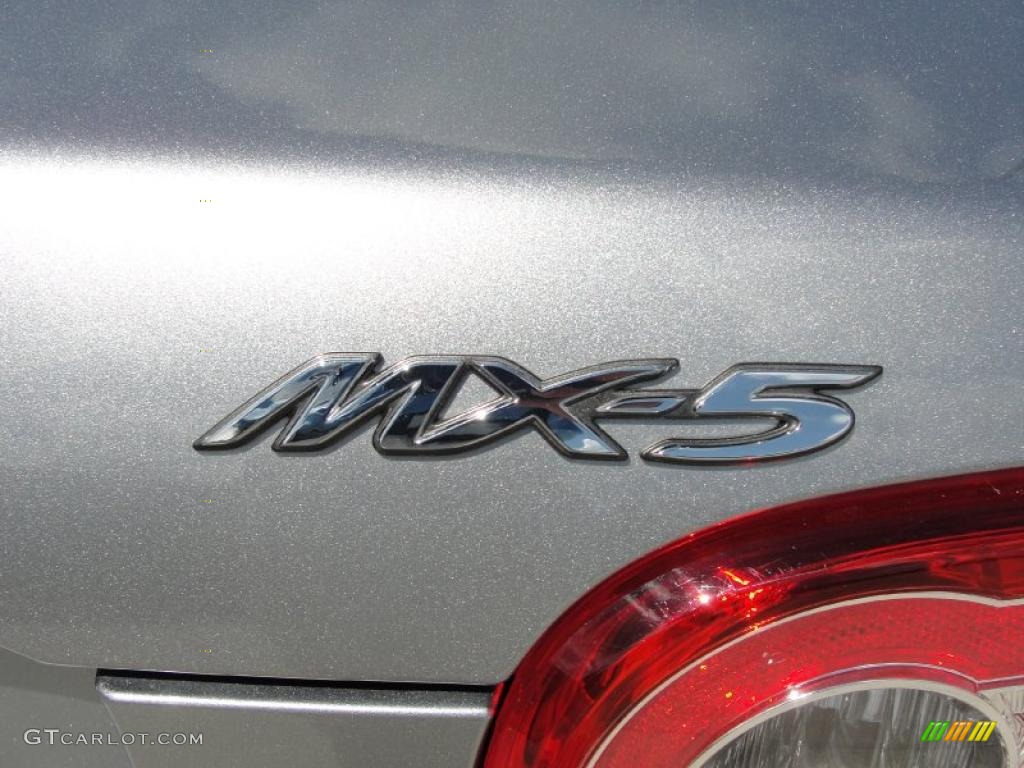 2009 MX-5 Miata Grand Touring Roadster - Liquid Silver Metallic / Black photo #20