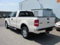 2008 White Sand Tri-Coat Ford F150 Lariat SuperCab 4x4  photo #4